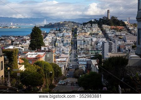 Streets From San Francisco, California, United States.