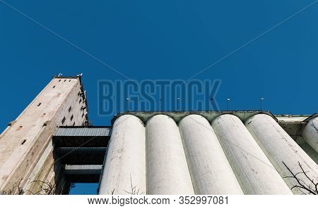 Granary Elevator In Podil In Kyiv