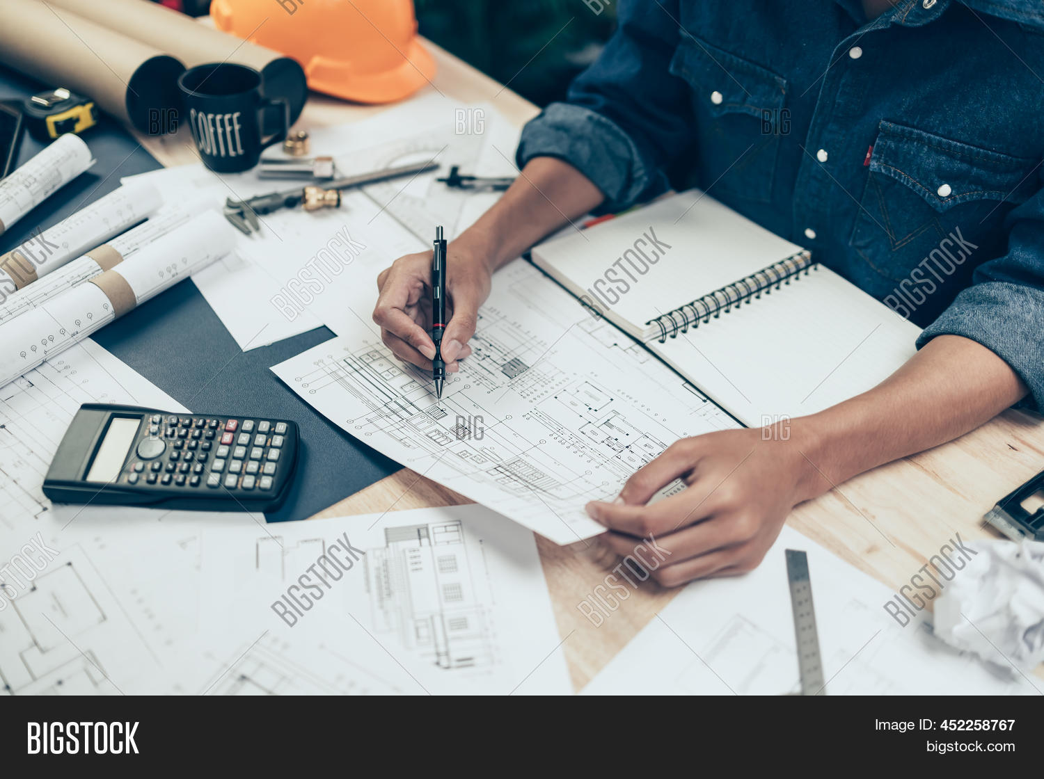 Architect Engineer Use Image & Photo (Free Trial) Bigstock