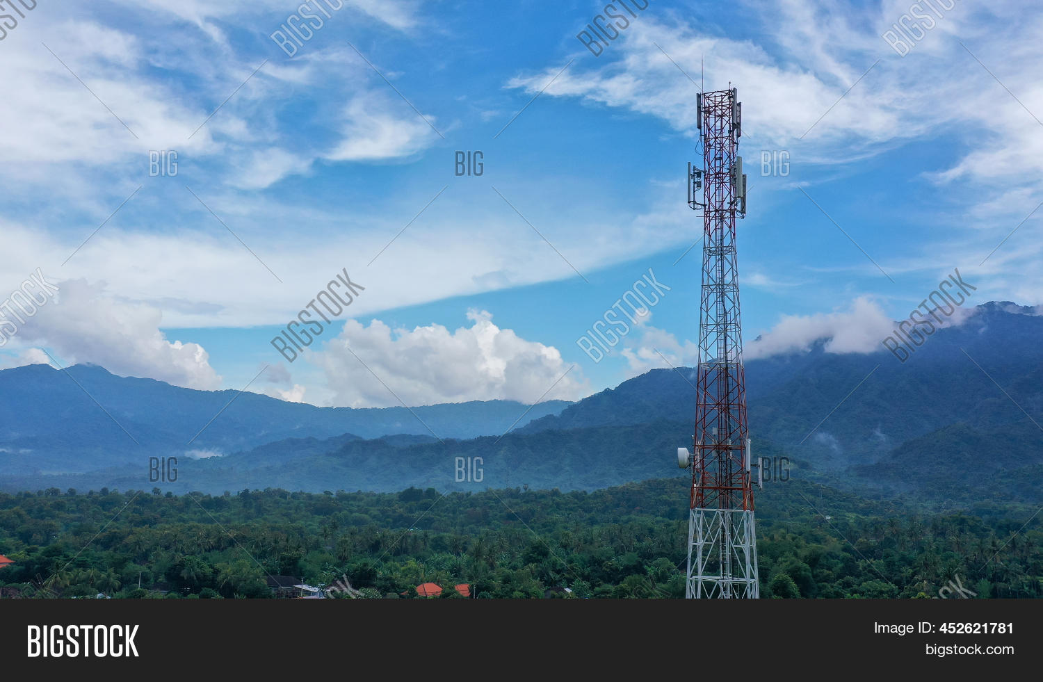 Aerial View 4g 5g Tel Image & Photo (Free Trial) Bigstock