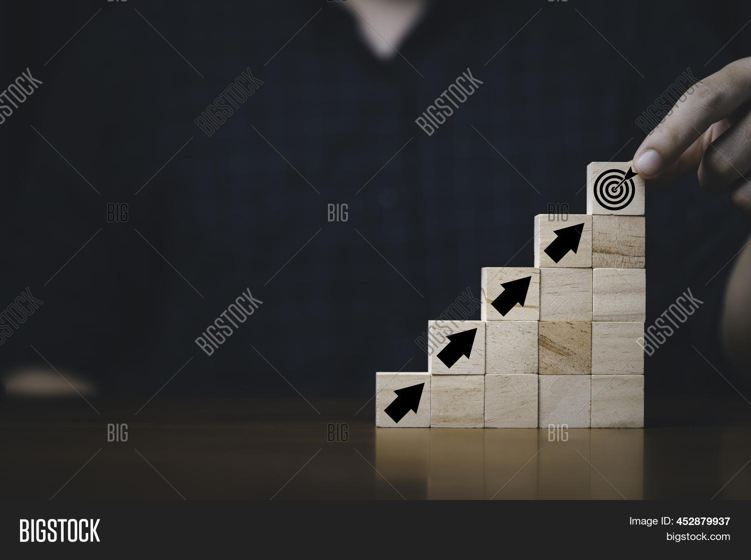 Hand Putting Stacking Image & Photo (Free Trial) Bigstock