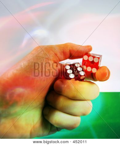 Hand-Würfel