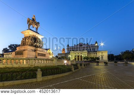 Monument Of Tsar Liberator Alexander Ii Of Russia In Sofia, Bulgaria