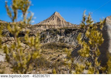 Spain, Navarre, Arguedas, Bardenas Reales Desert, Natural Park Classified As Biosphere Reserve By Un