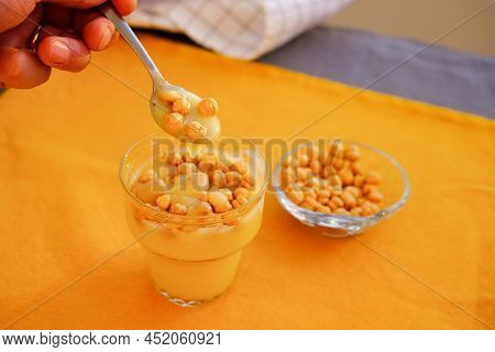 Boza Or Bosa, Traditional Fermented Turkish Beverage