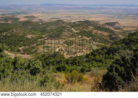 Spain, Navarre, Arguedas, Bardenas Reales Desert, Natural Park Classified As Biosphere Reserve By Un