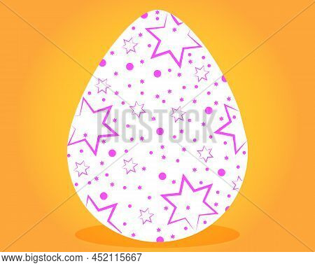 Easter Painted Egg.