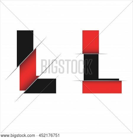 Initial Letter L Logo Icon Vector Template