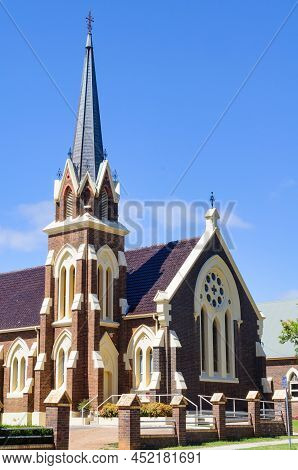 The Gothic-style Saint Paul's Presbyterian Church - Armidale, Nsw, Australia