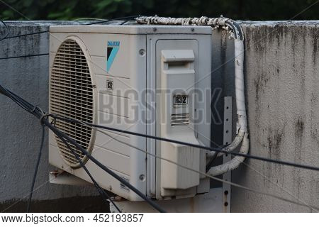 Air Conditions Are In Demand As The Summer Heat Begin To Increase. Daikin Inverter Air Conditioner O