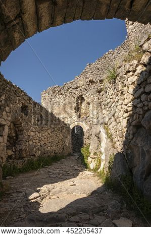 Stone Fortress In Pocitelj Medieval Village In The Capljina Municipality In Bosnia And Herzegovina
