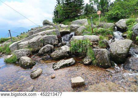 Pancavske Vodopady (pancava Waterfalls) On The River Labe - Elbe - In Krkonose, Giant Mountains, Cze