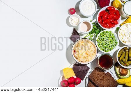 Postbiotic, Prebiotic And Probiotic Food