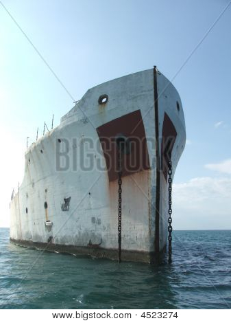 Barco encalhado