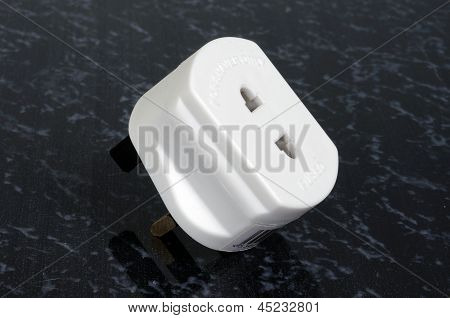Anglická strojek adaptér.