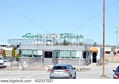 Aero Diner-eatery Loved By The Locals - April 2, 2022 - North Windom, Ct United States