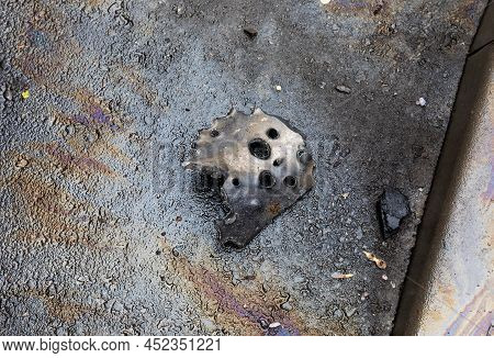 Bucha, Ukraine - Apr. 03, 2022: Chaos And Devastation On The Streets Of Bucha After The Exit Of The 