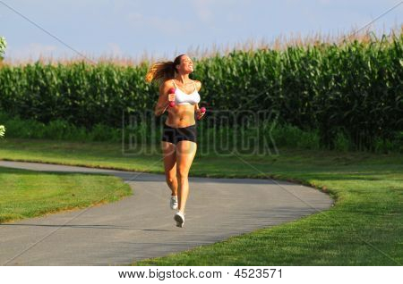 Corsa nel parco