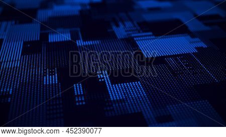 Blue Computerized Cutting Edge The Internet. Information Capacity Administration. Enormous Informati