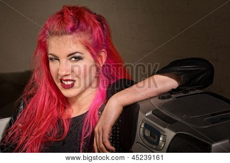 Pogardliwe młoda kobieta