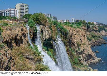 Duden Waterfalls In Antalya, Turkey