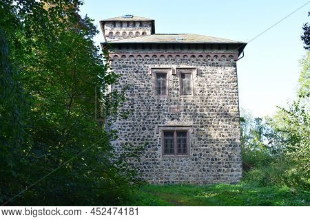 Side View To The Rebuilt Tower On Ruin Aremberg