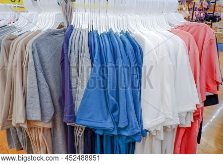 Photographs Of Sports Apparel And Apparel In A Shopping Mall.