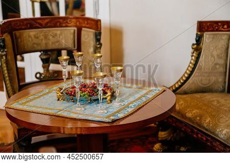 Lazne Kynzvart, Bohemia, Czech Republic, 7 August 2021: Metternich Representative Chateau Or Castle 