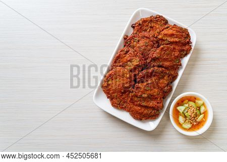 Fried Fish Paste Balls Or Deep Fried Fish Cake