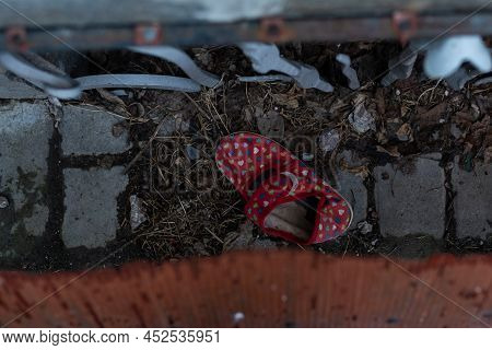 Kids Shoes On Representing Civilian Casualties In An Active War Zone