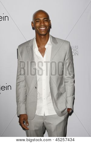 LOS ANGELES - 28 Ocak: Mehcad Brooks Calvin Klein Collection & LA göçebe bölümü 1 yıllık 