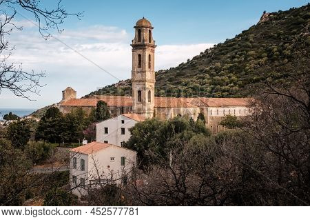 The Couvent De Corbara, The Ancient Convent Outside The Village Of Corbara In The Balagne Region Of 