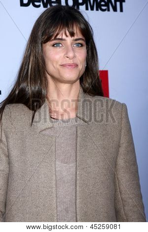 LOS ANGELES - 29 APR: Amanda Peet arriva presso la Premiere Los Angeles 