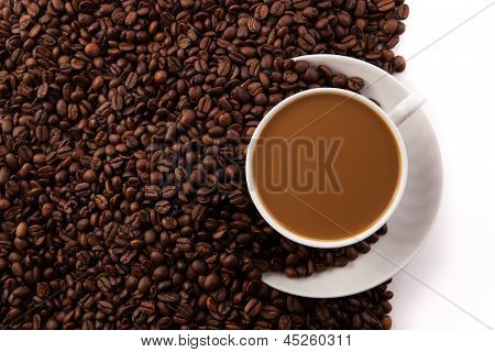 Tasse de café au lait