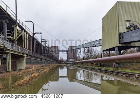 The Hansa Coking Plant In Dortmund, Germany, Today A Museum, Industrial Monument In Germany