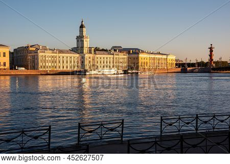St. Petersburg, Russia. City View With Famous Landmarks