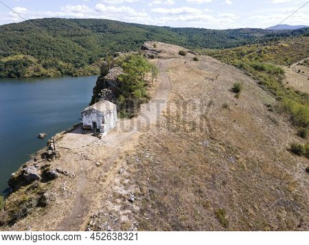 Aerial View Of Pchelina Reservoir, Bulgaria