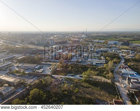 Aerial View Of Stolipinovo Neighborhood In Plovdiv, Bulgaria