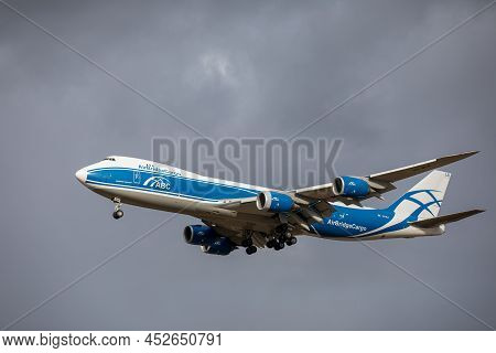 Air Bridge Cargo Boeing 747-8f Registration Vq-blr. Plane Take Off Or Landing In Sheremetyevo Intern