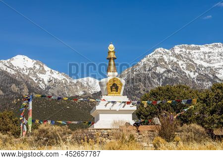 Yeshe Rangsal Stupa, In Crestone, Colorado, The Place For Private Prayer And Meditation