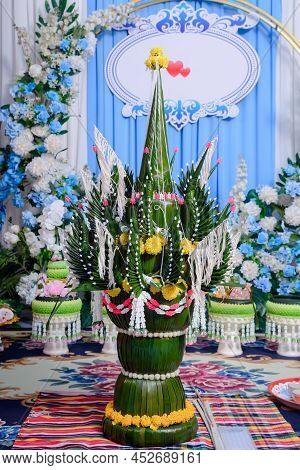 Wedding Dowry, The Dowry Marriage In Thailand, Thailand Wedding, Ceremony.