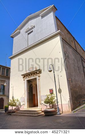 Kirche St. Maria Ad Nives. Melfi. Basilikata. Italien.