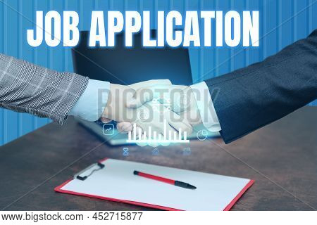 Conceptual Display Job Application. Concept Meaning The Standard Business Document Serves A Number O
