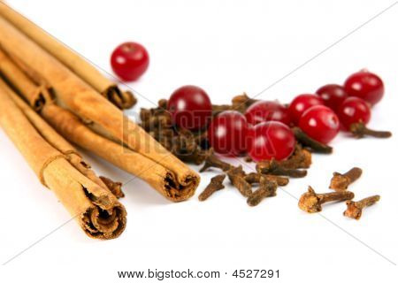 Arándano rojo y canela Clavel