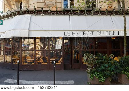 Paris, France-april 02, 2022 : Created In 1902 In The Heart Of The Historic District Of La Bastille,