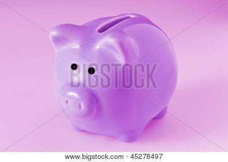 핑크 세라믹 저금통