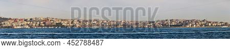Uskudar Coast Istanbul. Asian Coast Of Istanbul