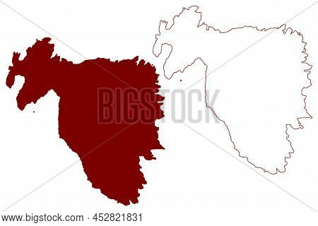 Noss Island (united Kingdom Of Great Britain And Northern Ireland, Scotland, Shetland Islands) Map V