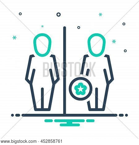 Mix Icon For Only Alone Mere If Person Merely Solely Exclusively