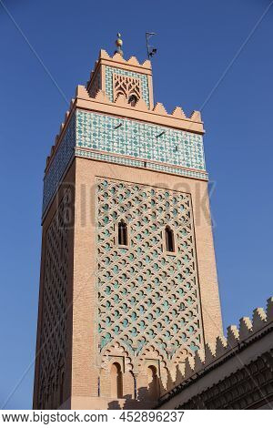 Moulay El Yazid Mosque In Marrakech City, Morocco